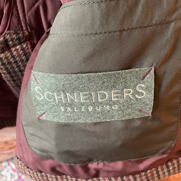 Rare Quilted Equestrian Jacket Foxhunt Coat Schneiders Salzburg GB - Picture 4 of 5